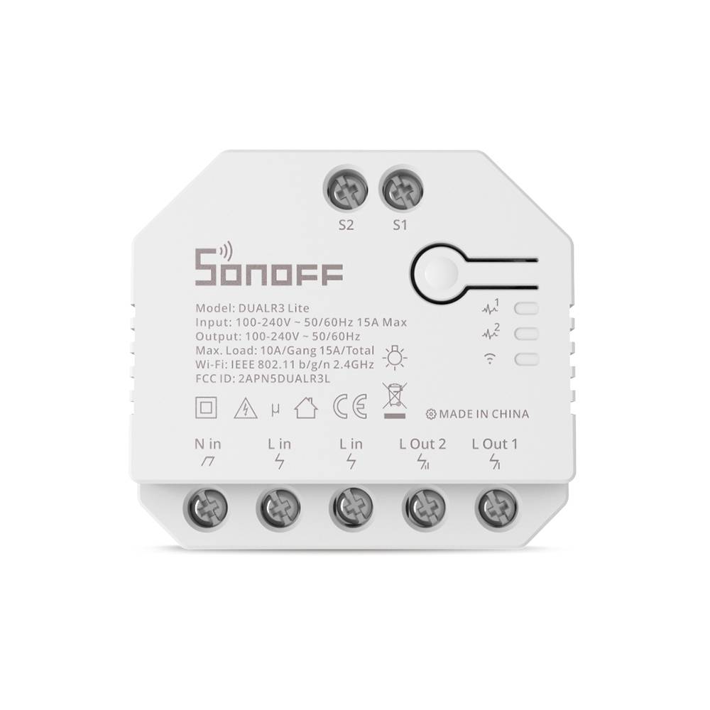 Sonoff - DUALR3 Lite - Intelligenter WLAN-Schalter Sonoff Dual R3 Lite-0