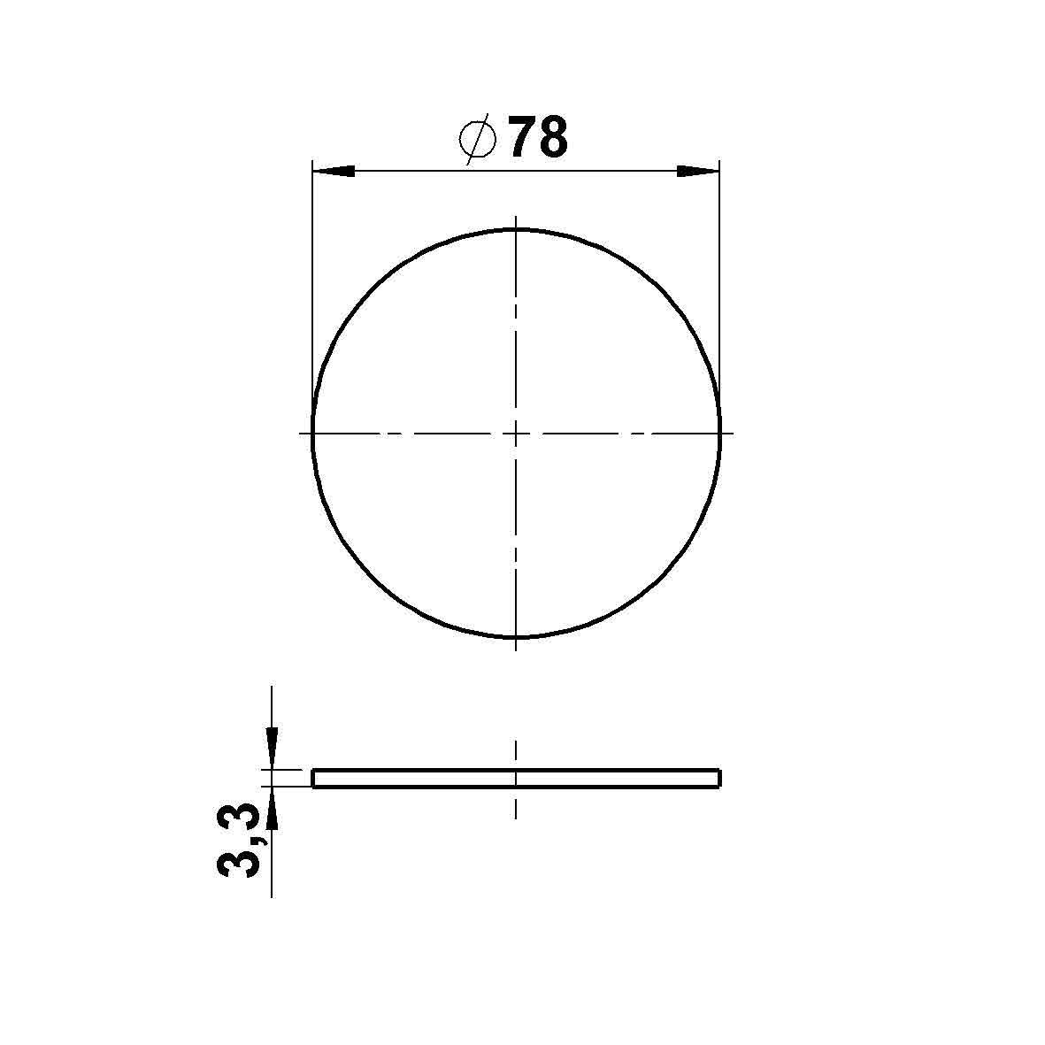 Albert Leuchten Ersatzglas G 358 90220358