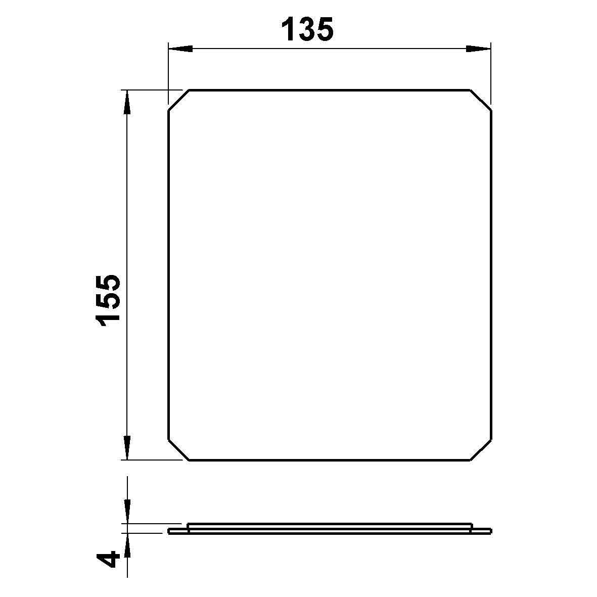 Albert Leuchten Ersatzglas G 382 90220382-0