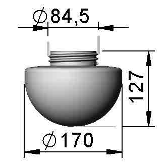 Albert Leuchten Ersatzglas G 94 90210094-0