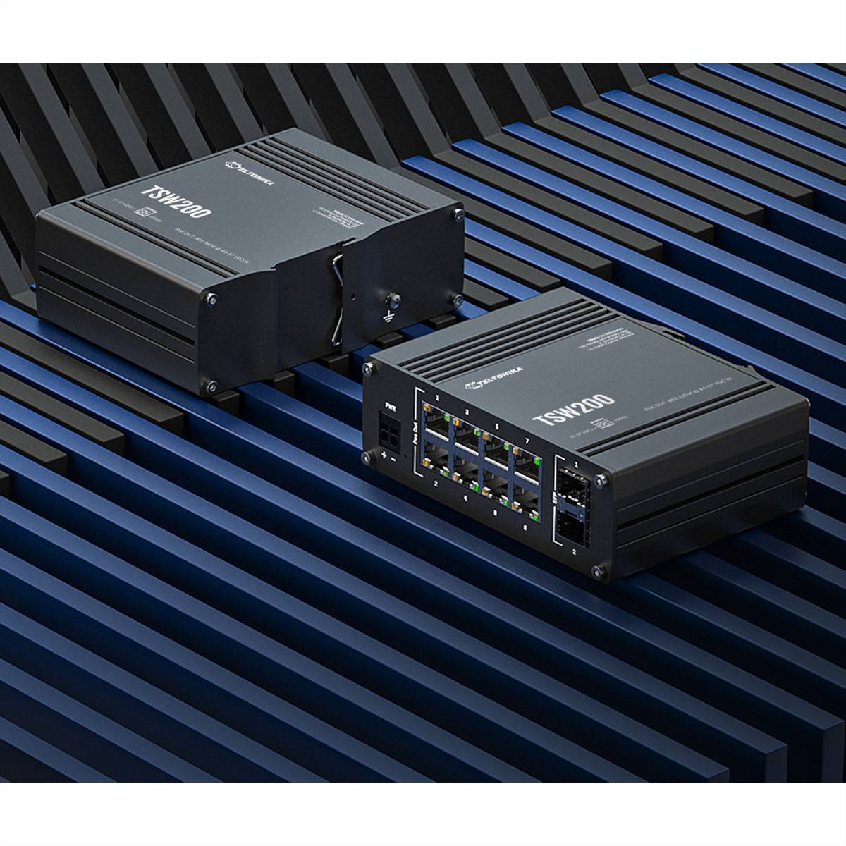 TELTONIKA TSW200 Unmanaged Switch PoE+ Gigabit SFP-1