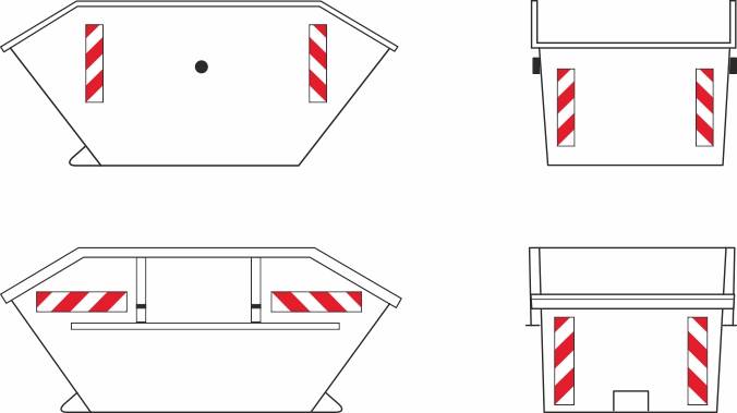 Containermarkierung für eine vorschriftsmäßige Sicherung-0