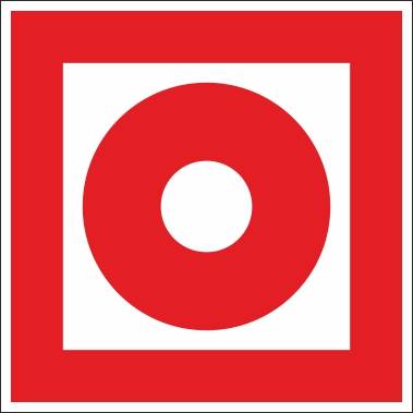 Hinweis auf einen nicht automatischen Brandmelder - 200x200 mm-0