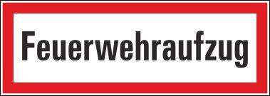 Feuerwehraufzug - 210x74 mm-0