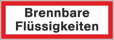 Brennbare Flüssigkeiten - 297x105 mm-0