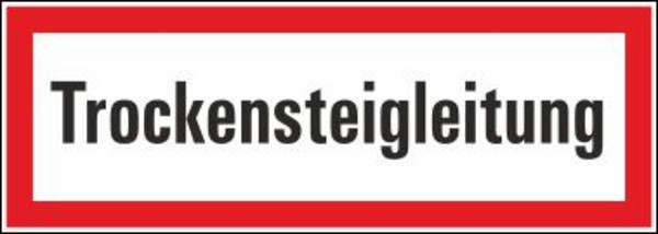 Trockensteigleitung - 420x148 mm