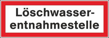 Löschwasserentnahmestelle - 297x105 mm-0