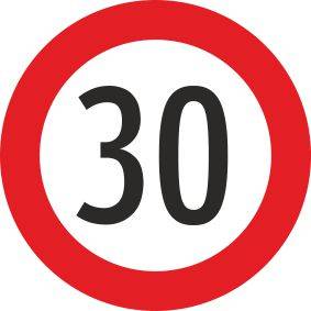 §52/10a Geschwindigkeitsbeschränkung - Ø 1200,0 mm-0