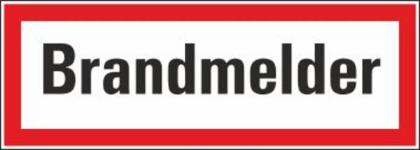 Brandmelder - 420x148 mm