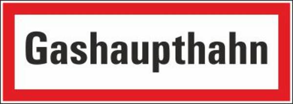 Gashaupthahn - 420x148 mm