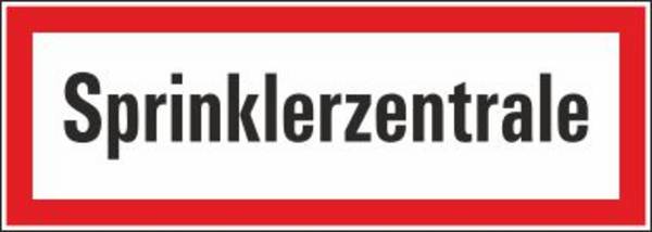 Sprinklerzentrale - 297x105 mm