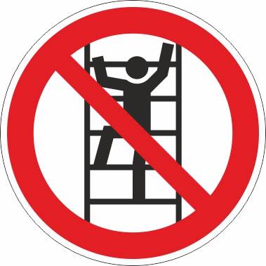 Besteigen für Unbefugte verboten (P31) - Ø 200,0 mm-0