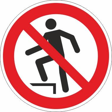 Aufsteigen verboten (P019) - Ø 200,0 mm-0