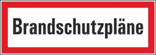 Brandschutzpläne - 210x74 mm