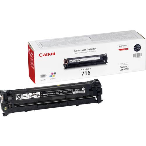 Canon Toner 716BK Original Schwarz 2300 Seiten 1980B002