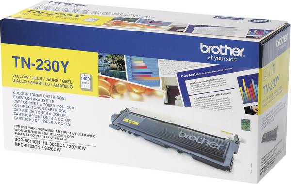 Brother Toner TN-230Y Original  Gelb 1400 Seiten TN230Y