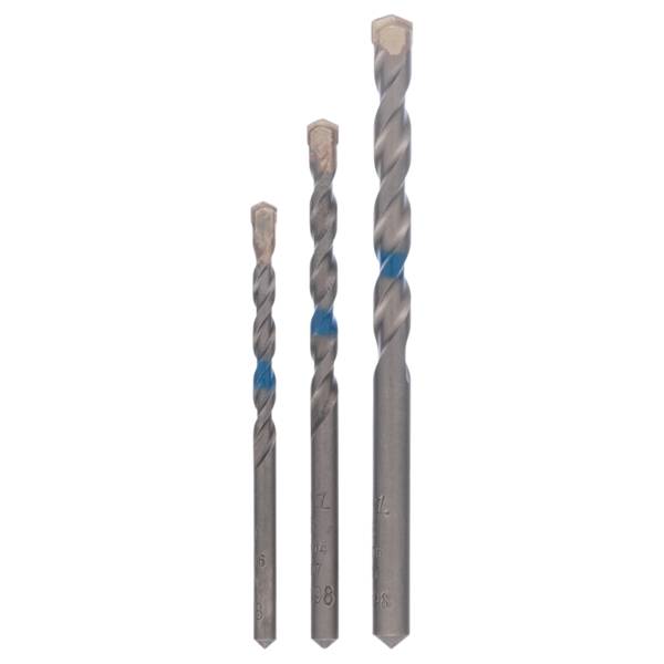 2609255416 Hartmetall Beton-Spiralbohrer-Set 3teilig 5 mm 6 8 mm Zylinderschaft