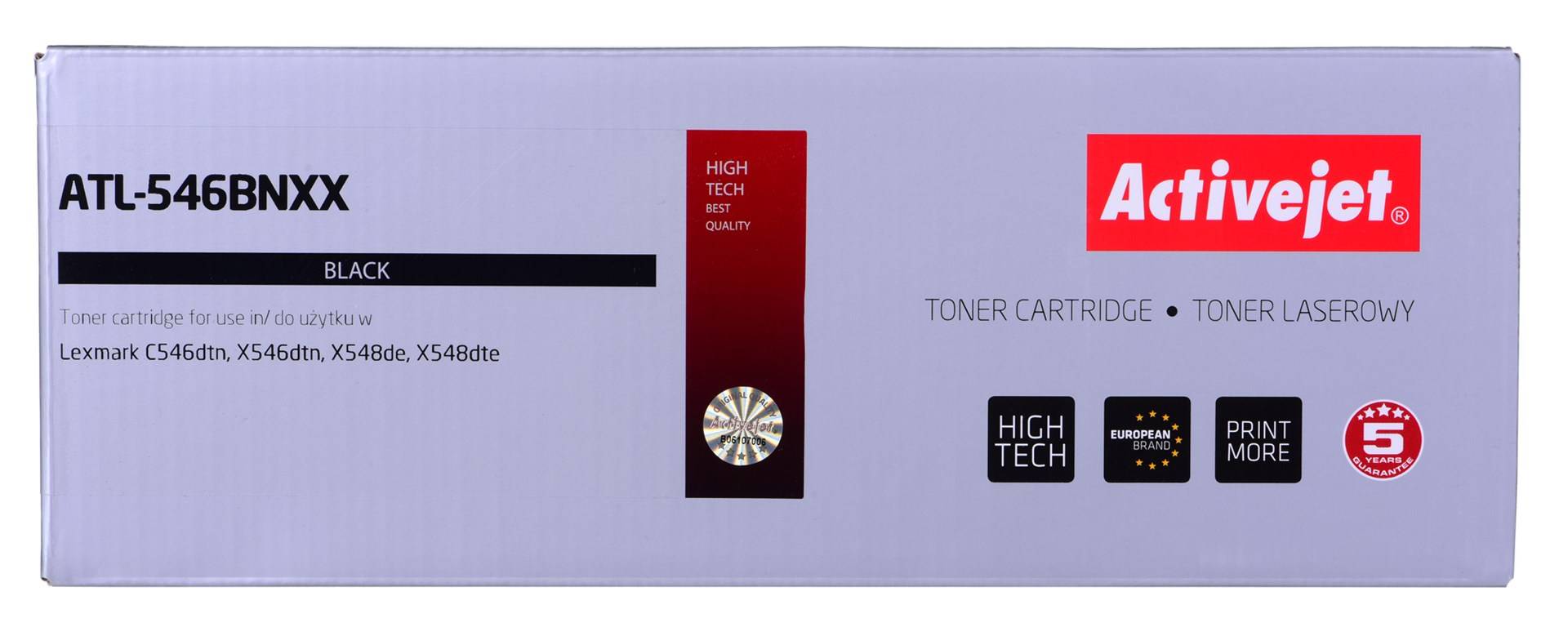 ATL-546BNXX Toner replacement LEXMARK C546U1KG Supreme 8000 pages black-1