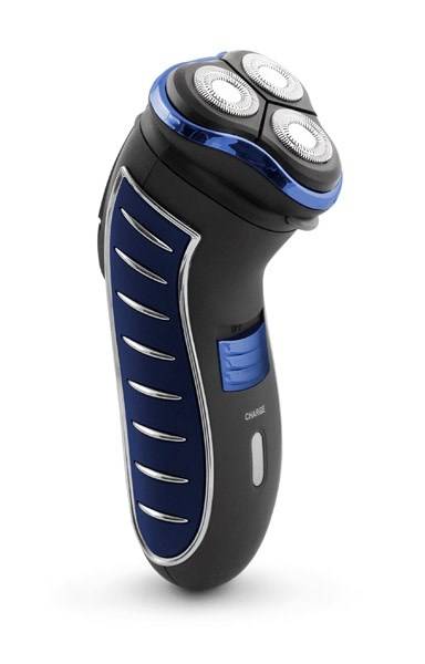 EBG002B Mens electric shaver Black Blue-0
