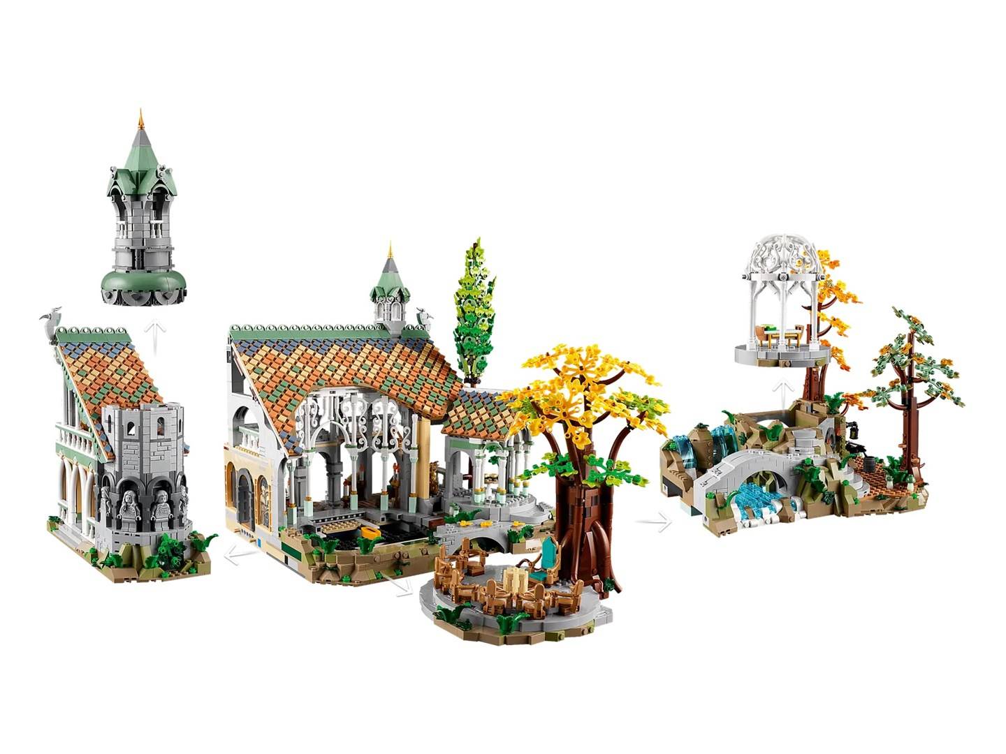Lego ® Lord of the Rings 10316 Der Herr der Ringe: Bruchtal 10316-1