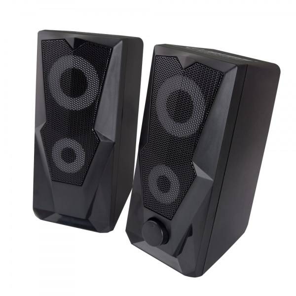 ESPERANZA Baila EGS103 Speakers 2.0 USB LED Rainbow BlackAudio-1