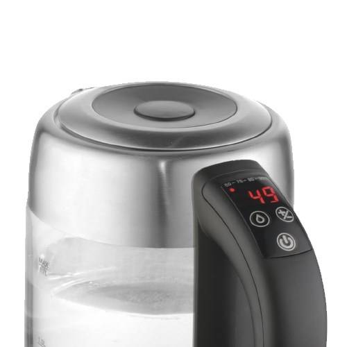 Electric kettle AD 1247 2200W 1.7l colour silver-6