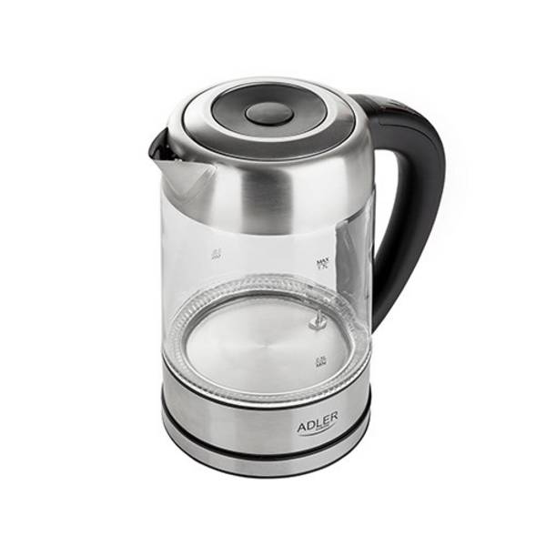 Electric kettle AD 1247 2200W 1.7l colour silver