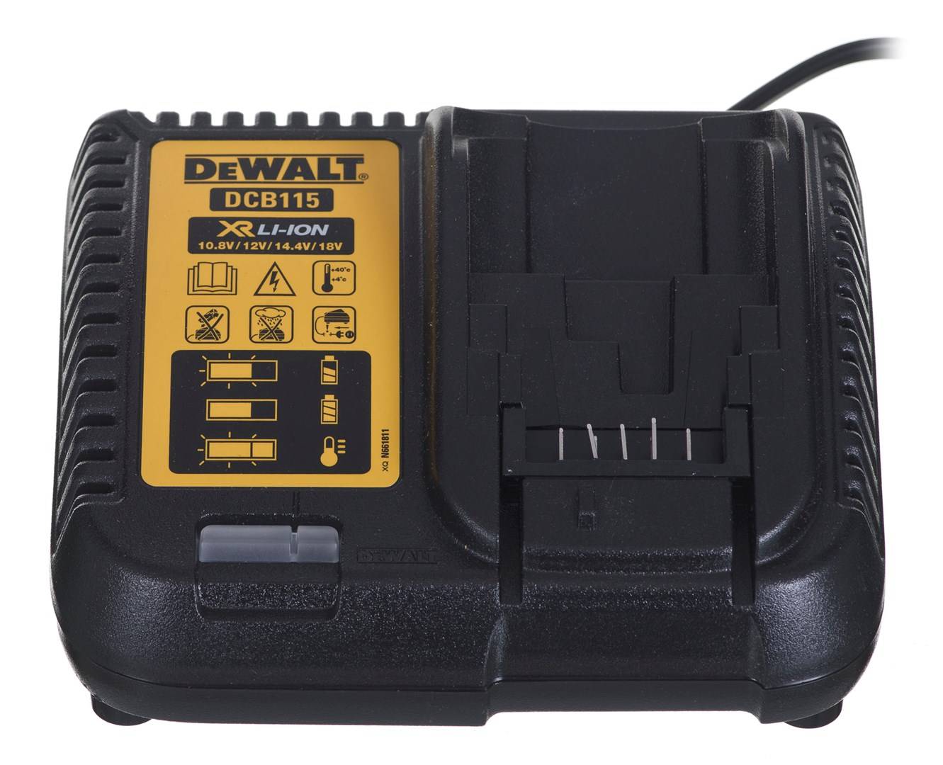 DeWALT DCM565P1-QW - Kettensäge - schnurlos - 18 V - 5 Ah Ladegerät enthalten - 3750-4200 1/min-6