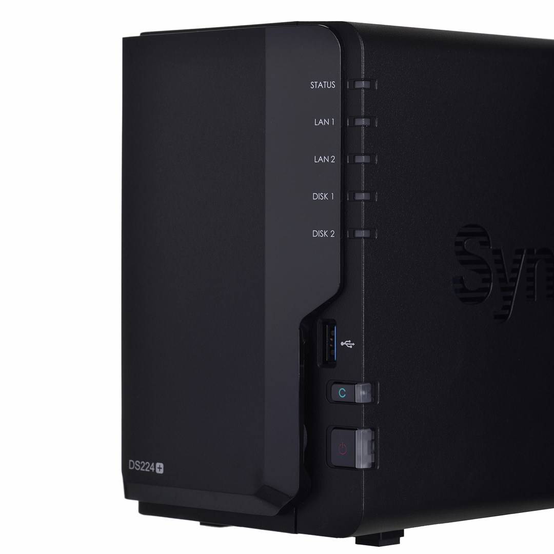 Synology Disk Station DS224+ - NAS-Server - RAID RAID 0, 1, JBOD-5