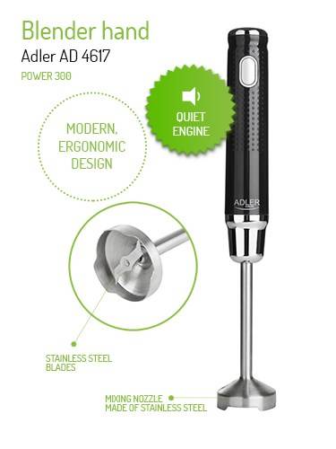 Hand blender AD 4617 300W colour black-5