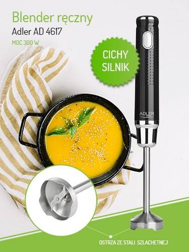 Hand blender AD 4617 300W colour black-4