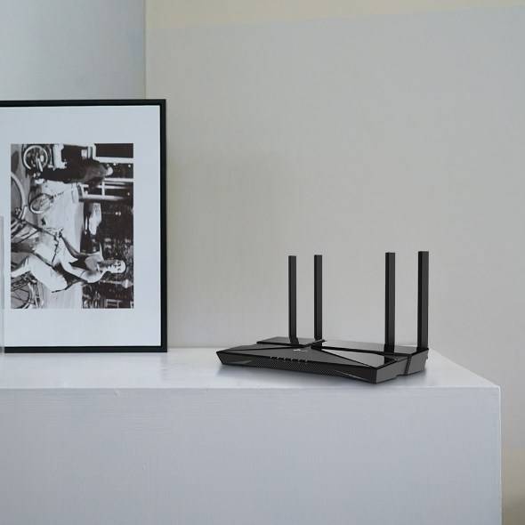 TP-LINK Archer AX23 V1 - Wireless Router - 4-Port-Switch - GigE - Wi-Fi 6 - Dual-5