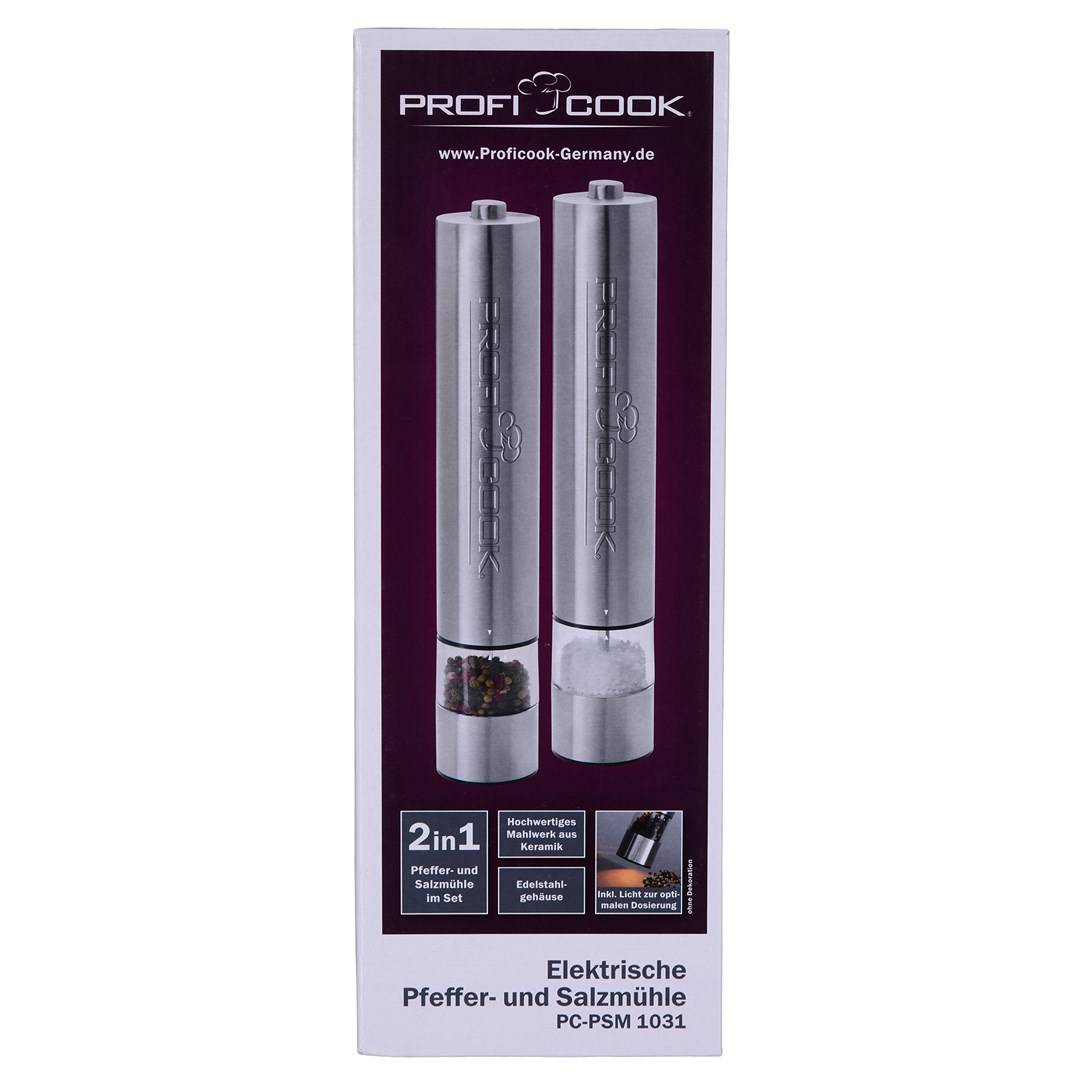 CLATRONIC - ProfiCook PC-PSM 1031 - Pfeffer- und Salzmühle-1