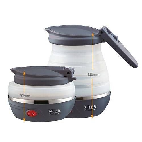 Electric kettle AD 1279 750W 0.6l colour white-4