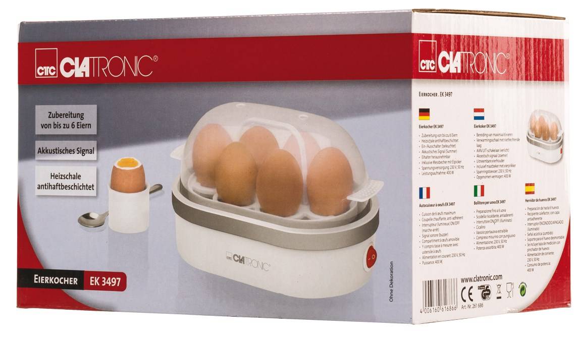 egg cooker EK 3497 - Clatronic-1