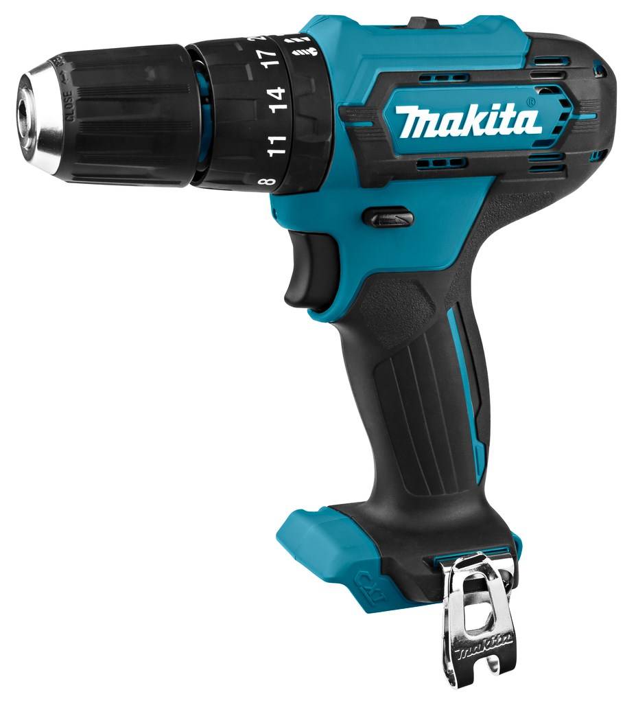 Makita HP 333 DSAP1 Akku Schlagbohrschrauber 12 V 30 Nm Pink + 1x Akku 2,0 Ah + Ladegerät + Tasche-3