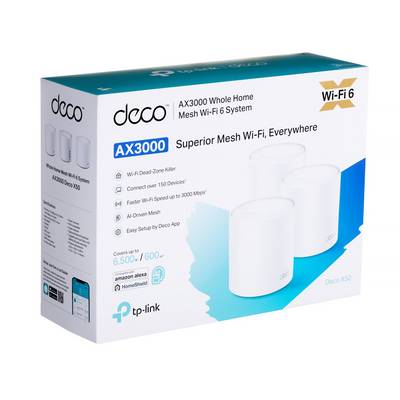 TP-Link Deco X50 - WLAN-System - (3 Router) - bis zu 604 m²-3