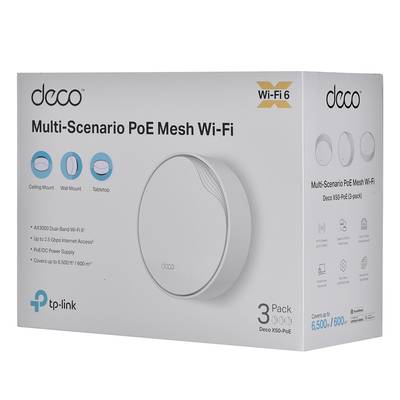 TP-Link Deco X50-PoE V1 - WLAN-System - (3 Router)-2