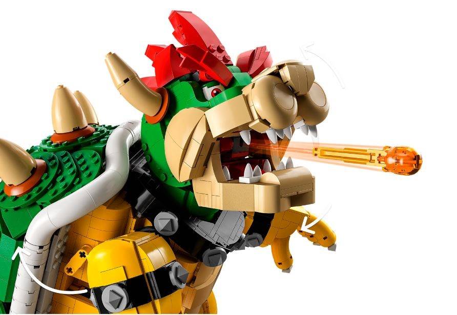 lego 71411 Lego Super Mario Der mächtige Bowser Set 2807 Teile-4