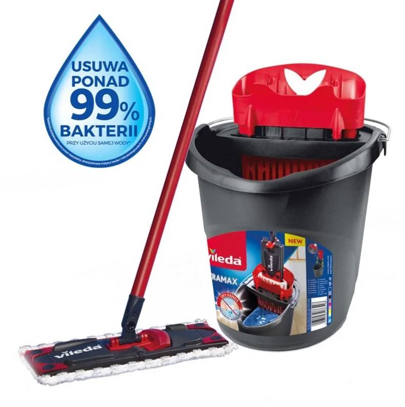 Vileda Ultramax 2in1 Bodenwischer Komplett Set-4