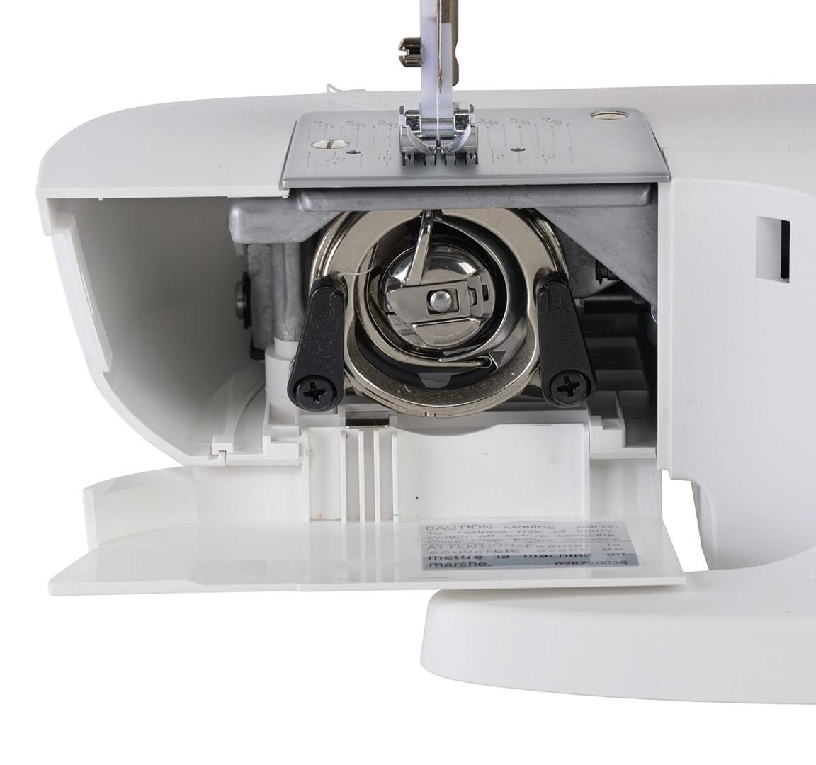 Singer M1505 - Weiß - Sägen - 4 Step - Elektro - Knopflochboden - Zickzack-Fuß --6