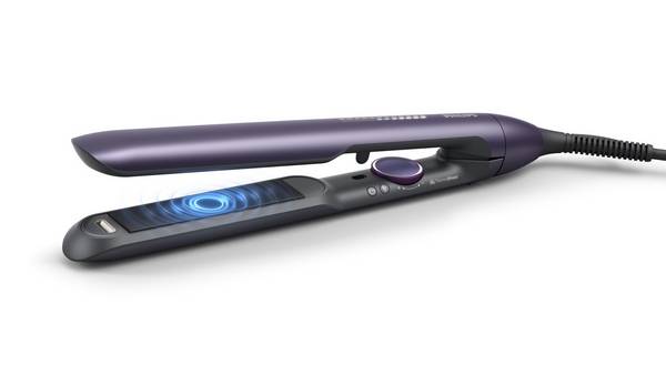 Metallic deep purple Hair Straightener BHS752