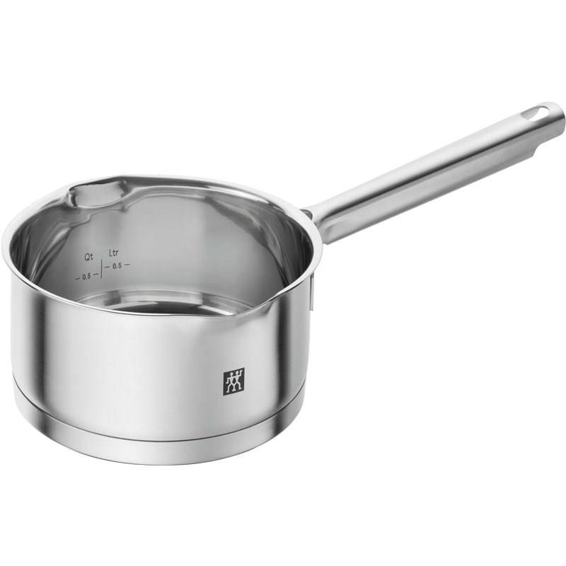 ZWILLING TrueFlow, Rund, Silber, Edelstahl, Silber, Edelstahl, Keramik, Gas, Halogen, Induktion, Versiegelte Platte-1