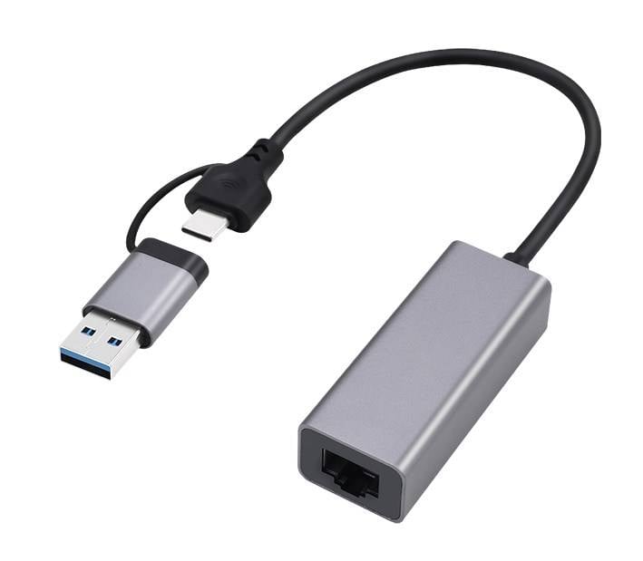 gembird USB-C to Gigabit Ethernet network LAN adapter Multimedia-Technik Adapter