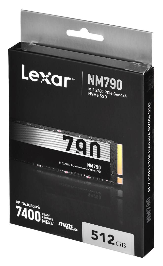 Lexar NM790 - SSD - 512 GB - intern - M.2 2280 - PCIe 4.0 x4 (NVMe)-2