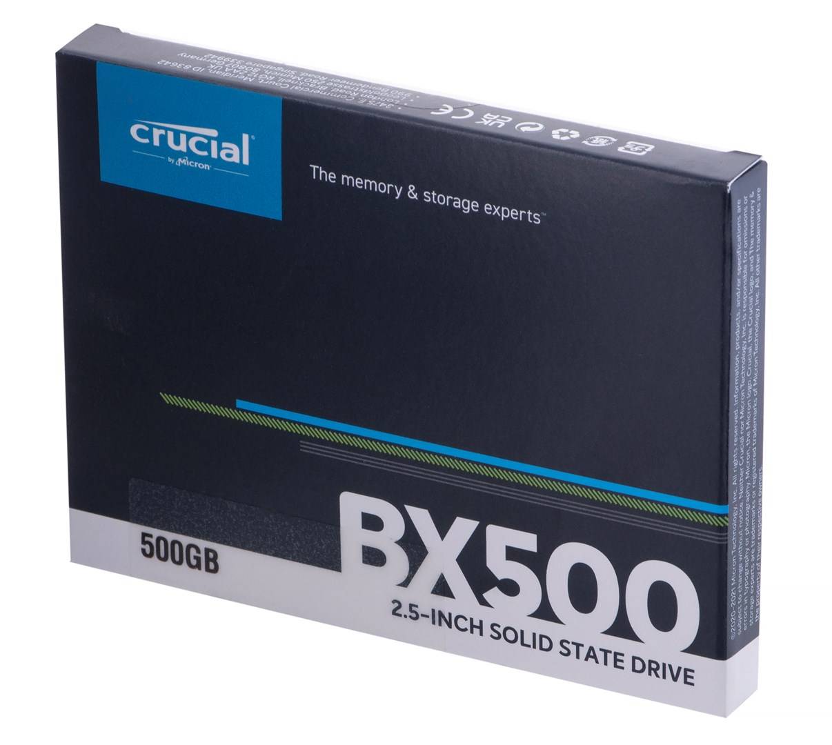 Crucial BX500 - SSD - 500 GB - intern - 2.5"" (6.4 cm)-2