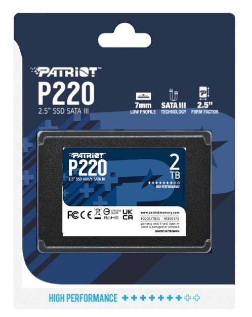 Patriot Memory P220 2TB SSDs Interne-4