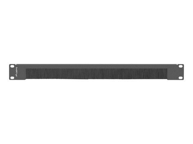 LANBERG 19 Bürstenleiste 1U schwarz AK-1103-B Multimedia-Technik 19 Gehäuse-0