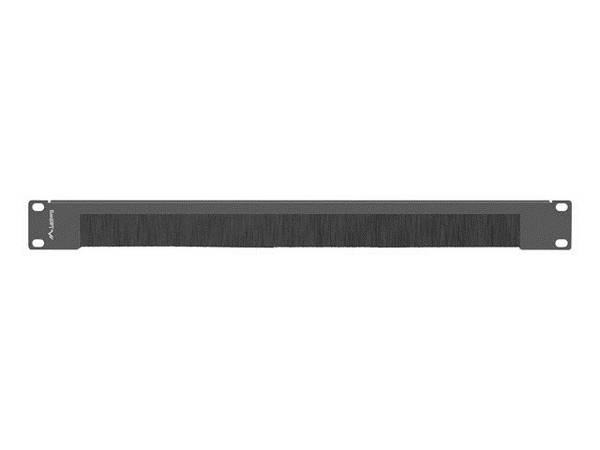 LANBERG 19 Bürstenleiste 1U schwarz AK-1103-B Multimedia-Technik 19 Gehäuse