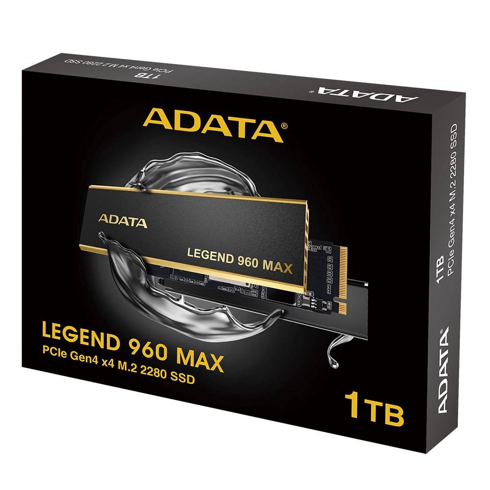 ADATA Legend 960 MAX - SSD - 1 TB - intern - M.2 2280 - PCIe 4.0 x4 (NVMe)-3